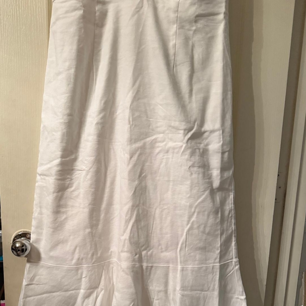 Ann Taylor White Backless Dress - Picture 5 of 6